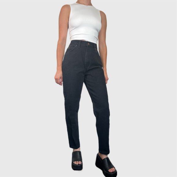 Levi's Black High Rise Women's Jeans - Picture 4 of 9